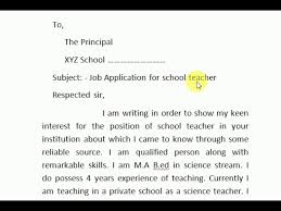 Check spelling or type a new query. Job Application For School Teacher How To Write Application For School Teacher Youtube