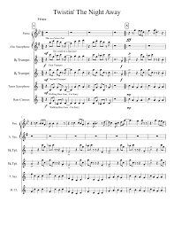 Check out twistin' the night away by sam cooke on amazon music. Twistin The Night Away By Sam Cooke Sheet Music For Piano Solo Musescore Com