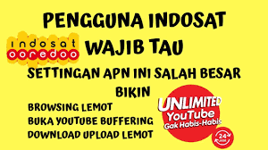 Meskin judulnya unlimited nyatanya paket ini masih memiliki batas wajar atau biasa kita kenal dengan fup. Setting Apn Indosat 4g 3g Cepat Dan Tidak Lemot Youtube