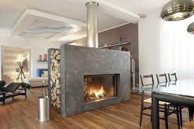 Open on one side or both to create a feature for your home entertaining area. 25 Epic Double Sided Fireplace Ideas For This Winter