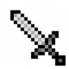 More swords addon for minecraft pe will add more than 400 new swords into your game! Minecraft Pocket Edition Sword Mod Pixel Art Png Clipart Angle Black Black And White Computer Icons