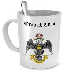 ordo ab chao coffee tea mug mugs tea mugs freemasonry