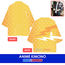 See fliesen kny ohg's products and suppliers. Hobby Express Zenitsu Kny Japanischen Anime Traditionellen Kimono Haori Strickjacke Cosplay Kostum Mgf62 Mgf66 Fabric Aliexpress