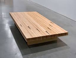 Recycled Bowling Lane Furniture Is Right Up Our Alley Coffee Table Wood Lane Furniture Coffee Table
