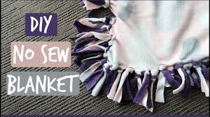 Crib comforter, full, & queen comforter diagrams and charts available with purchase of easy print version. Diy No Sew Blanket How To Make A Fast Baby Blanket Youtube