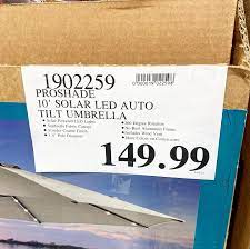 For sunbrella shade fabrics (includes fabric for awnings and select patio umbrellas made using traditional awning fabric weather resistant sunbrella fabrics are engineered to withstand mother nature, resisting mold, mildew, and the harmful effects of exposure to sun, rain, snow, and humidity. Costco Deals 10 Proshade Outdoor Patio Umbrellas Facebook
