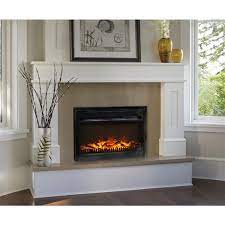 Electric fireplaces add very little to your heating bill and are. Paramount 25 In Electric Fireplace Insert Ef 125 13 Rona
