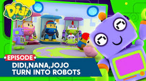 Ikan jojo is a very happy song by didi & friends with a tempo of 120 bpm. Didi Nana Jojo Turn Into Robots Nursery Rhymes Song For Kids Didi Friends English Youtube