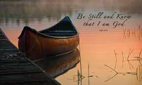 Be Still Nature Quotes Photo Quotes Canoe