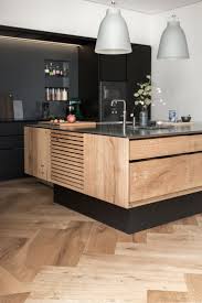 Islands and carts come in a range of sizes and styles to suit a variety of needs. Model Dinesen Kitchen Island And Linoleum Tall Cabinets Garde Hvalsoe A S En Modern Kitchen Contemporary Kitchen Modern Kitchen Design