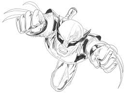 How To Draw Wolverine From Marvel Comics Step By Step Drawing Lesson Page 2 Of 2 How To Draw Step By Step Drawing Tutorials How To Draw Wolverine Drawing