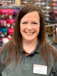 January Associate Spotlight** Jody Warnke started at SCHEELS just a couple  months ago as a co-manager in men's athletic clothing. Her favorite part of  working here is all of her fun co-workers,
