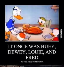 The two ducks were romantically involved until daisy came along in the 1940s. Donald Duck Is A Cannibal 9gag