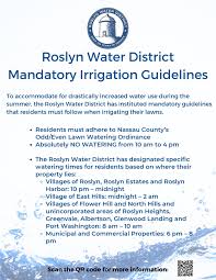 Irrigation Rules