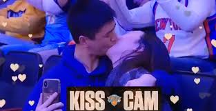 The image is png format with a clean transparent background. Knicks Fan Weirdly Records Himself While Kissing His Gf During Knicks Kiss Cam Video Total Pro Sports