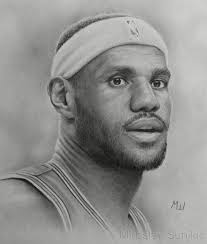 Lebron James Graphite Pencil Drawing By Miroslav Sunjkic Lebron James Lebronjames Nba Basketball Pencil Art Lebron James Art Ball Drawing Lebron James