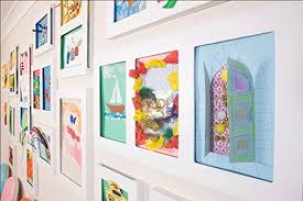 Kids Wall Art Gallery With Changeable Frames Triple Gallery Picture Frame 9 By 12 Inch Home Kitchen Picture Frame Gallery Kids Art Galleries Art Wall Kids