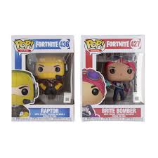 Pop Funko Fortnite S1 Brite Bomber And Raptor Bundle Set Of 2 Free Shipping Fortnite Australia Game Raptor Ebay Fortnite