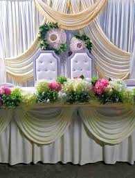 Dekorasi ruang tidur yang ringkas merupakan konsep yang sangat sesuai bagi mereka yang sukakan suasana yang. Meja Makan Simple Pelamin Meja Makan Pengantin Bajet Facebook