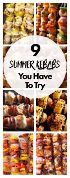 Summer Kebab Recipes Kebab Recipes Kabob Recipes Bbq Recipes
