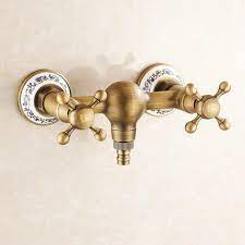 Along with central brass, we carry chicago faucets, t&s. Free Shipping Bathroom Shower Faucet 2 Handles Shower Valve Wall Mount Mixer Valve Antique Brass Exposed Shower Tap 6524 Shower Tap Mixer Valvesshower Valve Aliexpress