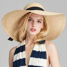 Summer Floppy Straw Sun Hat For Women Uv Bow Travel Wide Brim Straw Hats Hatsforwomenfloppy Hats For Women Sun Hats For Women Trending Hats
