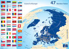 The building of the european court of human rights is located in the european quarter of strasbourg, france. Map Of The Council Of Europe 47 Member States