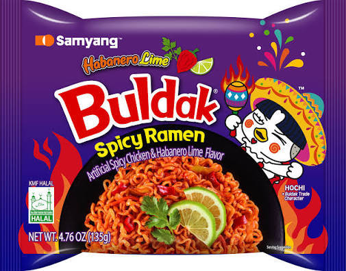 habanero lime buldak