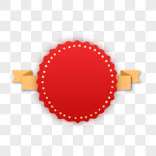 Selain lambang kemegahan, seni cop mohor turut menjadi elemen penting dalam budaya melayu terutama dalam usaha. Big Red Round Glossy Sticker Label Png Image Picture Free Download 611650806 Lovepik Com
