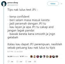 Check spelling or type a new query. Tip Nak Lulus Ujian Memandu Jpj Remaja