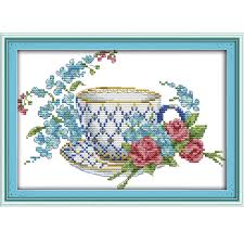 Check spelling or type a new query. Nkf Coffee Cup Cross Stitch Pattern Needlework Painting Cross Stitch Embroidery Cross Craft Cross Stitch For Home Decor Package Aliexpress