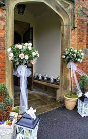 44 Trendy Ideas Wedding Church Decorations Spring Front Doors Wedding Church Decor Church Wedding Decorations Wedding Reception Entrance