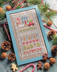 home for christmas cross stitch chart as featured in cross