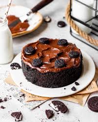 Oreo Biscuit Cake Eggless And Easy Bake With Shivesh Recipe In 2020 Oreo Biscuits Oreo Biscuit Cake Biscuit Cake