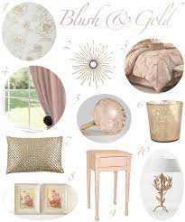 Blush And Gold Bedroom Decor Room Decor Bedroom Rose Gold Gold Bedroom Gold Bedroom Decor