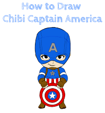 Out of different pictures of captain america i chose the following one: How To Draw Chibi Captain America How To Draw Easy