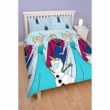 Il copripiumino classico di frette: Disney Frozen Lights Copripiumino Matrimoniale Repetitive Stampa Design Duvet Sets Toddler Bed Duvet