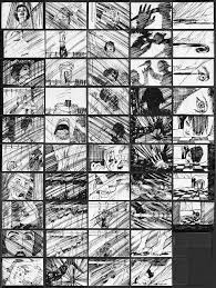 Saul Bass For Psycho Saul Bass Storyboard Storyboard Illustration