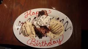 Caramel apple goldrush # $6.99: Birthday Dessert Picture Of Longhorn Steakhouse Greendale Tripadvisor