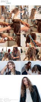 Easy How To For Messy Beach Waves Using Braids Texture Spray And A Flat Iron Beat The Heat By Using A Waves Hair Tutorial Hair Waves Wavy Hairstyles Tutorial