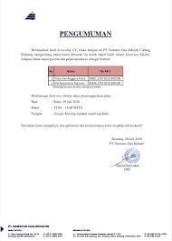 Net sales 2019 % *) 2018 % *) pt samator pt samator taiyo nippon. Lowongan Kerja Bontang Seleksi Pt Samator Gas Industri