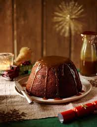 Sticky Toffee Apple And Date Christmas Pudding Recipe Christmas Pudding Recipes Xmas Pudding Christmas Pudding