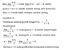 Jika n = m, maka asimtot datarnya adalah y = a p. Bab Iii Limit Fungsi Dan Kekontinuan Ppt Download