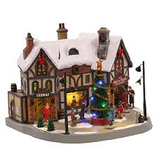 This is the christmas express train decoration from 2012, sold under various names at many outlets. Lemax Village Collectibles Halloween And Christmas Villages