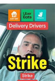 Luton Deliveroo Strike