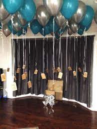 38th Birthday Ideas 38 Helium Balloons With 38 Reasons Why I Love You Notes Attached Birthday Surprise Boyfriend Birthday Surprise Birthday Balloon Surprise