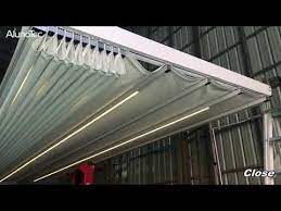 How Does The Waterproof Retractable Awning Roof Work Alunotec Retractable Awnings Youtube Awning Roof Roof Work Retractable Awning