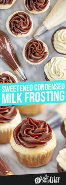Sweetened Condensed Milk Frosting Desserts Icing Recipe Frosting Recipes