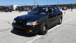 Hyundai Accent With A Turbo Beta Inline Four Engine Swap Depot
