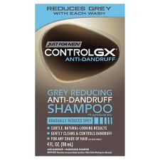 Just for men haircolour is the leading men's hair colouring product in the world. Just For Men Control Gx Gray Reducing Anti Dandruff Shampoo Gradually Colors Hair 4 Fl Oz Walmart Com Walmart Com